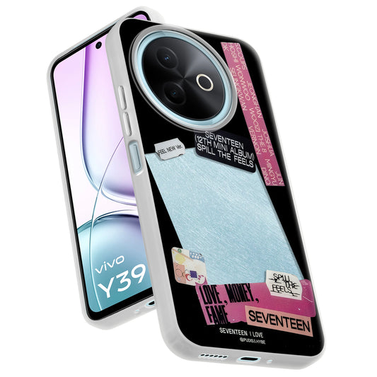 Designer Cover Case with Customizable Transparent Slot for Personalised Photos For Vivo Y39 5G