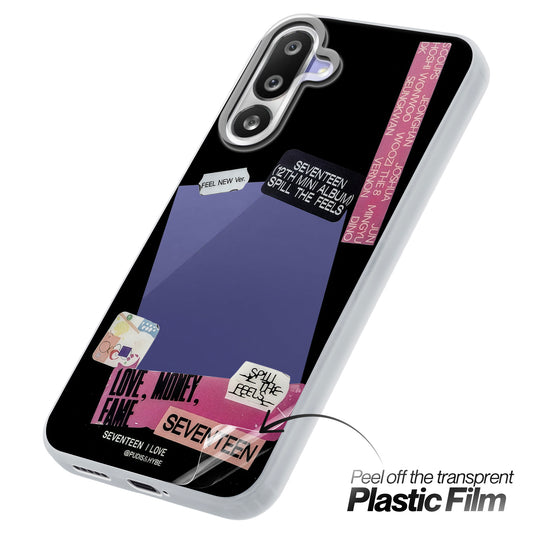 Designer Cover Case with Customizable Transparent Slot for Personalised Photos For Samsung F56 5G
