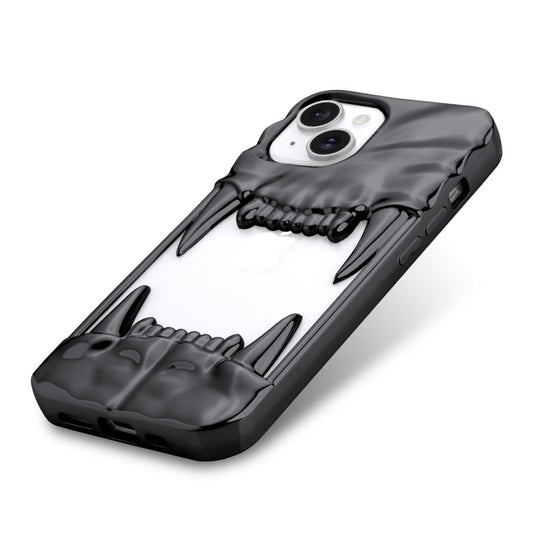 3D Tiger Fang Back Case for Apple iPhone 14 Plus, A Wild and Fearless Vibe