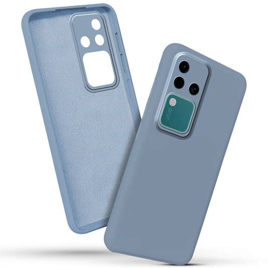 Premium Matte Silicone Back Cover for Vivo V30 5G