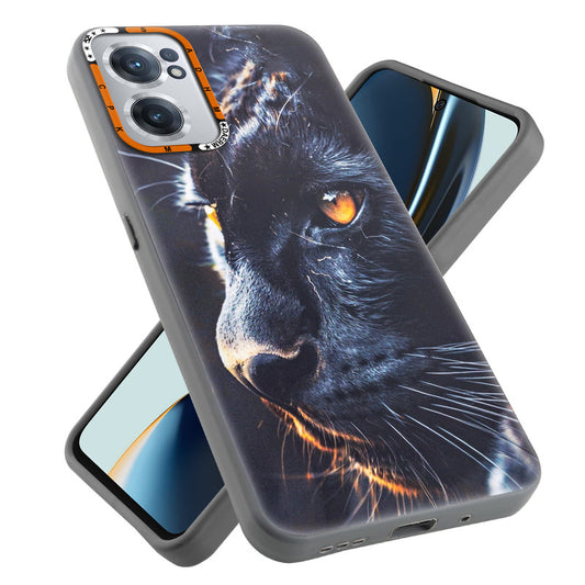 Dark Elegant Wild Creatures Printed Back Cases For OnePlus Nord CE 2 5G