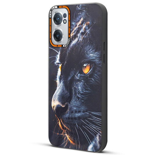Dark Elegant Wild Creatures Printed Back Cases For OnePlus Nord CE 2 5G