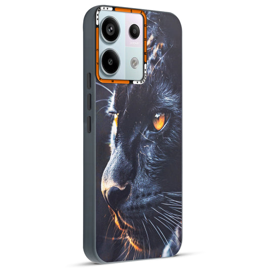 Dark Aesthetic Wild Animal Printed Back Cases For Redmi Note 13 Pro 5G