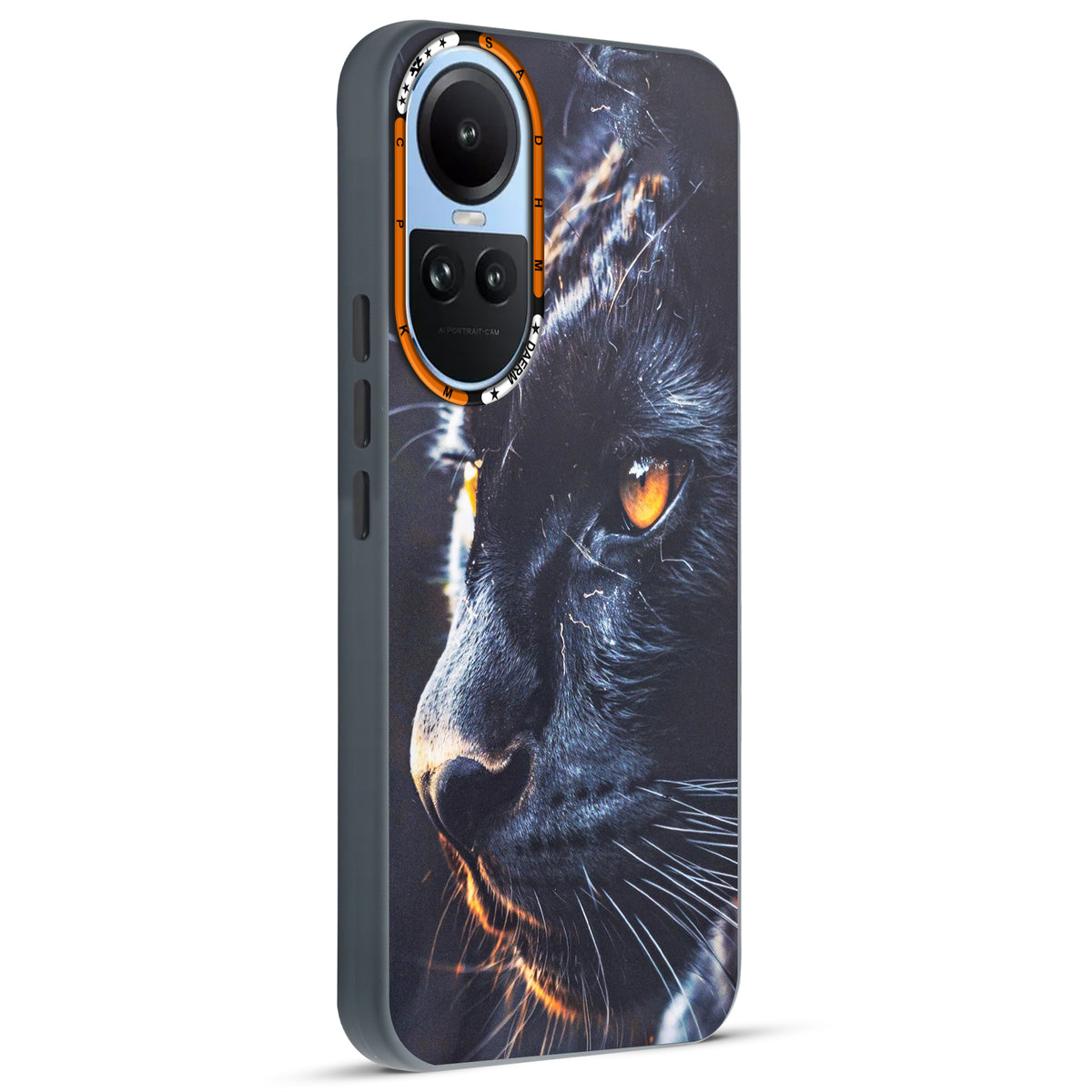 Dark Aesthetic Wild Animal Printed Back Cases For Oppo Reno 10 5G