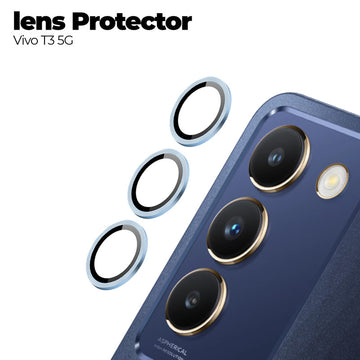 Camera Lens Protector For Vivo T3 5G, HD Clear Lens Guard