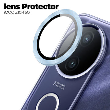 Camera Lens Protector For iQOO Z10R 5G, HD Clear Lens Guard