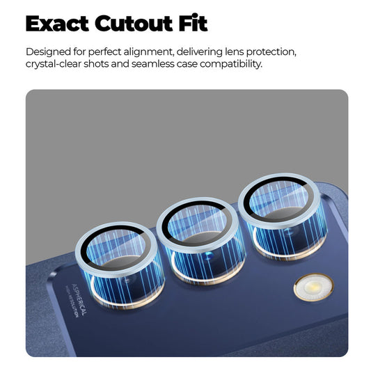 Camera Lens Protector For Vivo T3 5G, HD Clear Lens Guard