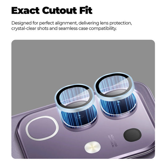 Camera Lens Protector For Vivo T4x 5G, HD Clear Lens Guard