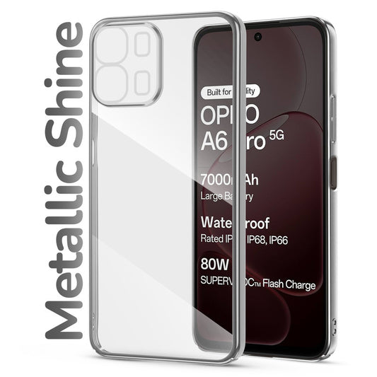 Shiny Edge Hard Case For Oppo A6 Pro 5G