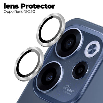 Camera Lens Protector For Oppo Reno 15c 5G, HD Clear Lens Guard (2 Camera Rings)