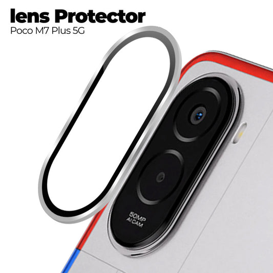 Camera Lens Protector For Poco M7 Plus 5G, HD Clear Lens Guard