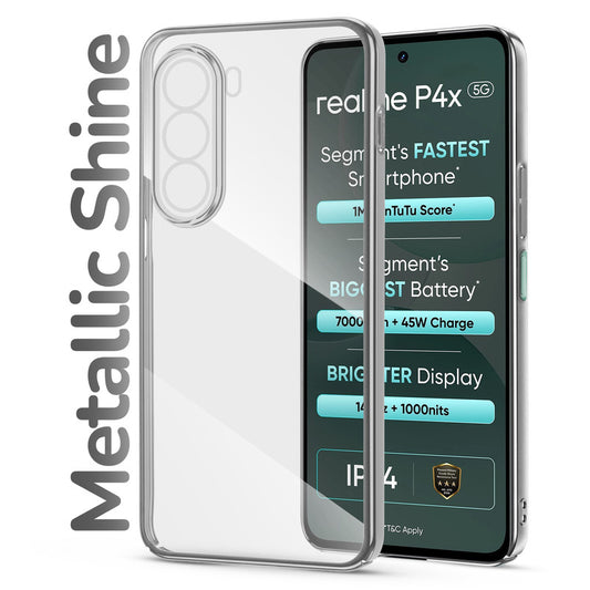 Shiny Edge Hard Case For Realme P4x 5G