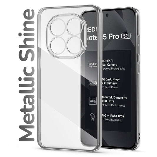 Shiny Edge Hard Case For Redmi Note 15 Pro 5G