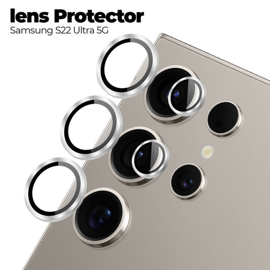 Camera Lens Protector For Samsung S22 Ultra 5G, HD Clear Lens Guard