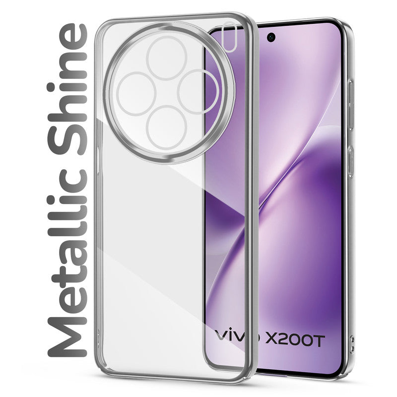 Shiny Edge Hard Case For Vivo X200T 5G