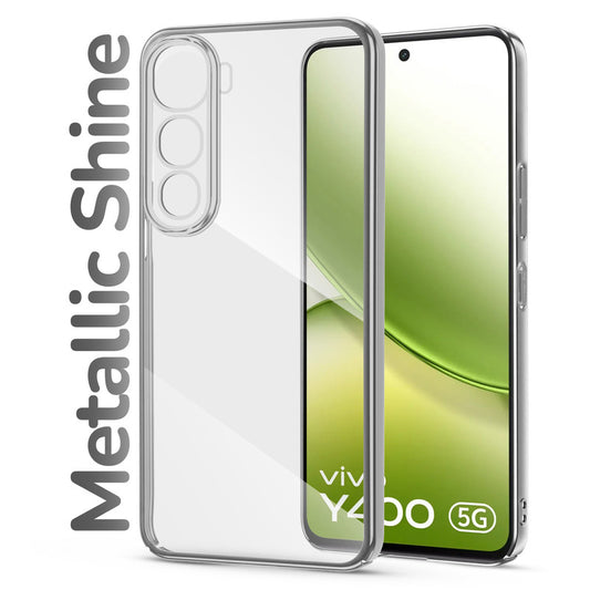 Shiny Edge Cuts Case for Vivo Y400 5G