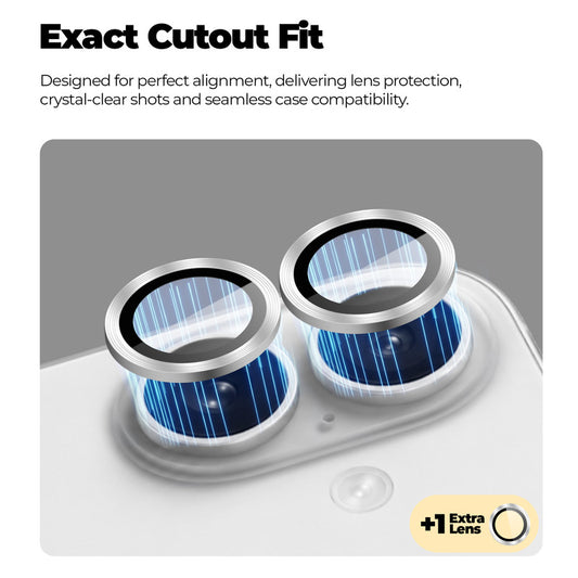 Camera Lens Protector For Apple iPhone 16 Plus, HD Clear Lens Guard
