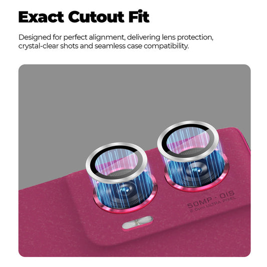 Camera Lens Protector For Motorola Moto Edge 50 Fusion 5G, HD Clear Lens Guard