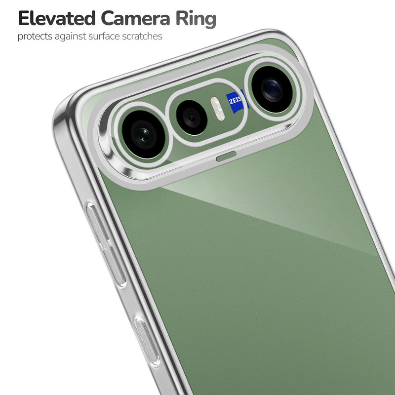 Shiny Edge Hard Case For Vivo X300 FE 5G