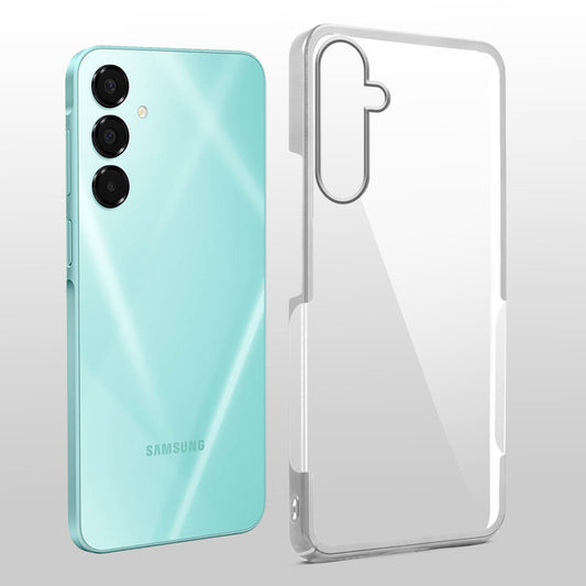 Crystal Clear Premium Case with Shiny Colorful Edges and Precise Cutouts for Samsung A16 5G