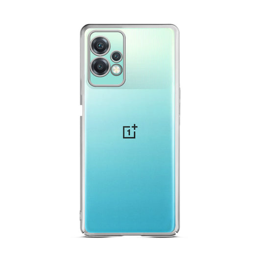 Crystal Clear Transparent Premium Shiny colorful Edges Hard Back Case For OnePlus Nord CE 2 Lite 5G