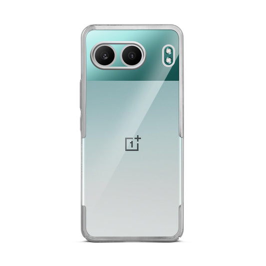 Crystal Clear Premium Case with Shiny Colorful Edges and Precise Cutouts for OnePlus Nord 4 5G