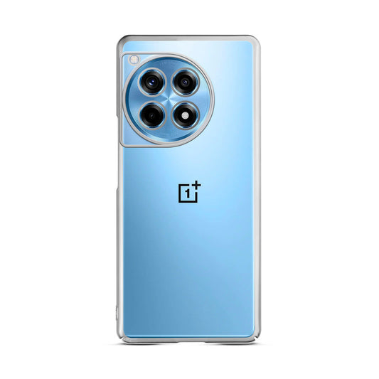 Crystal Clear Premium Shiny colorful Edges Hard Back Case For OnePlus 12R 5g