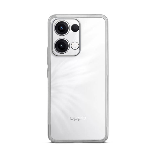 Crystal Clear Premium Shiny colorful Edges Hard Back Case For Oppo Reno 13 5G