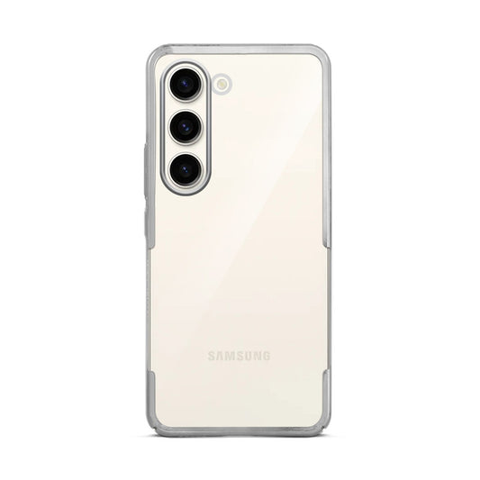 Crystal Clear Premium Case with Shiny Colorful Edges and Precise Cutouts for Samsung S23 5G