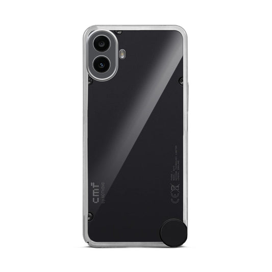 Crystal Clear Premium Shiny Edges Hard Back Case For CMF by Nothing Phone 1