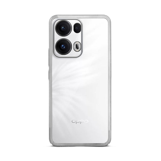 Crystal Clear Premium Shiny colorful Edges Hard Back Case For Oppo Reno 13 Pro 5G