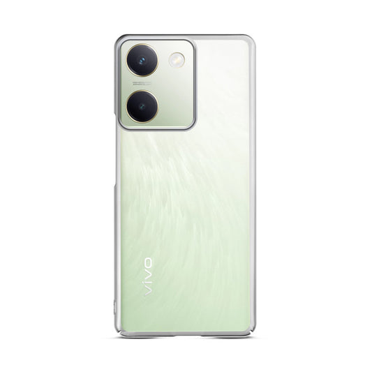 Crystal Clear Premium Shiny colorful Edges Hard Back Case For  Vivo Y200 Pro 5G