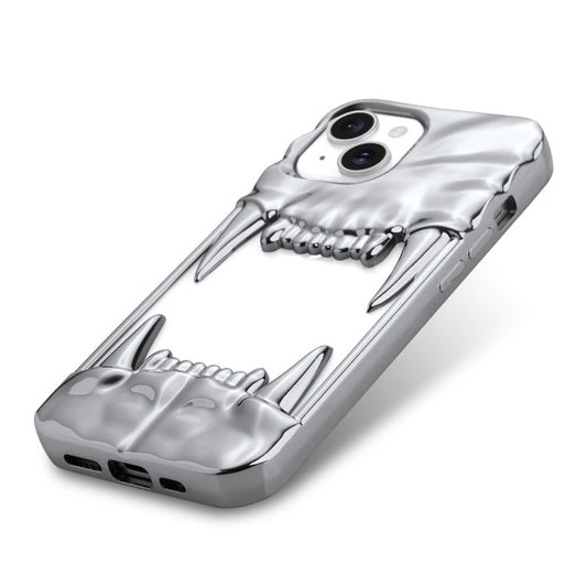 3D Tiger Fang Back Case for Apple iPhone 14 Plus, A Wild and Fearless Vibe