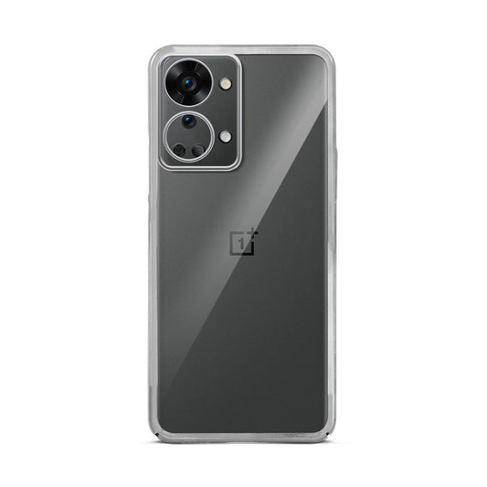 Crystal Clear Transparent Premium Shiny colorful Edges Hard Back Case For OnePlus Nord 2T 5G