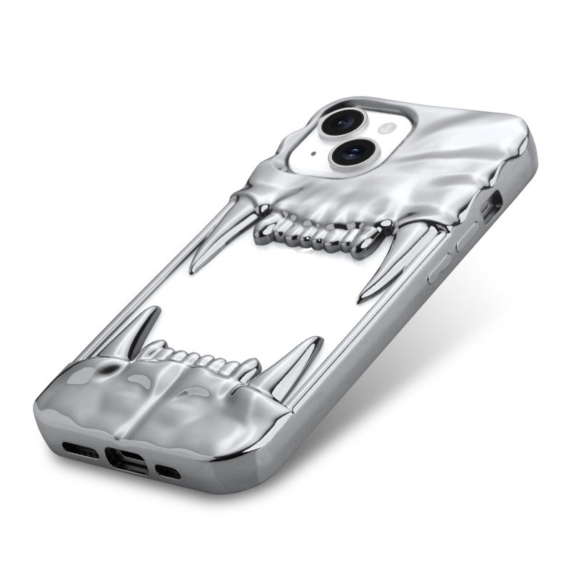 3D Tiger Fang Back Case for Apple iPhone 13, A Wild and Fearless Vibe
