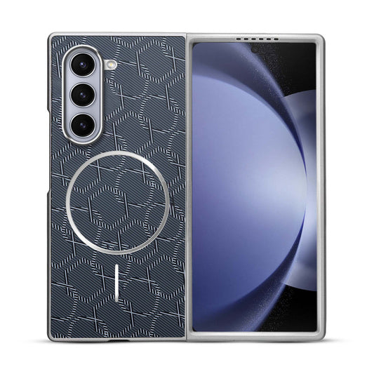 Flexible TPU Back Cover for Samsung Z Fold 5 with MagSafe Support & Unique Printed Designs