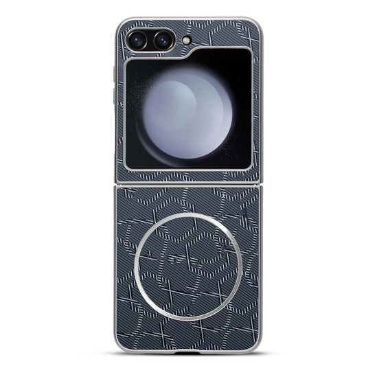 Flexible TPU Back Cover for Samsung Z Flip 5 with MagSafe Support & Unique Printed Designs