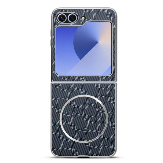 Flexible TPU Back Cover for Samsung Z Flip 6 with MagSafe Support & Unique Printed Designs