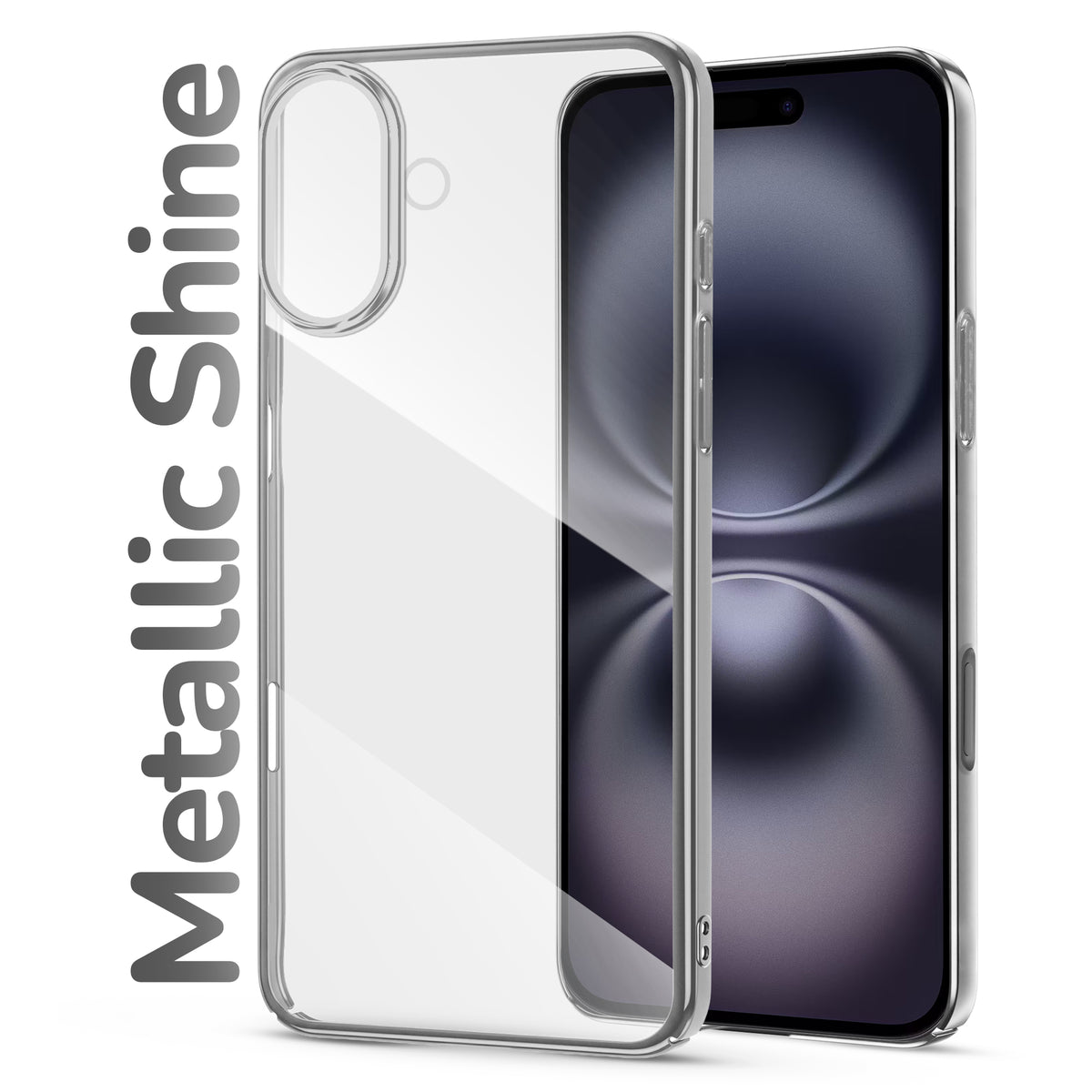 Shiny Edge Cuts Case for Apple iPhone 16