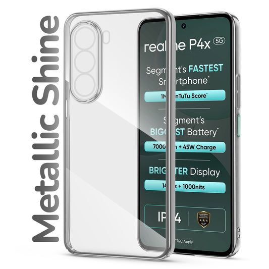 Shiny Edge Hard Case For Realme P4x 5G