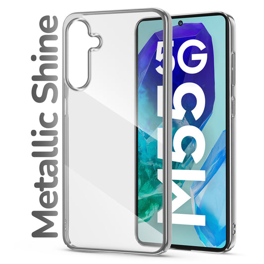 Transparent Edge Hard Case For Samsung M55 5G