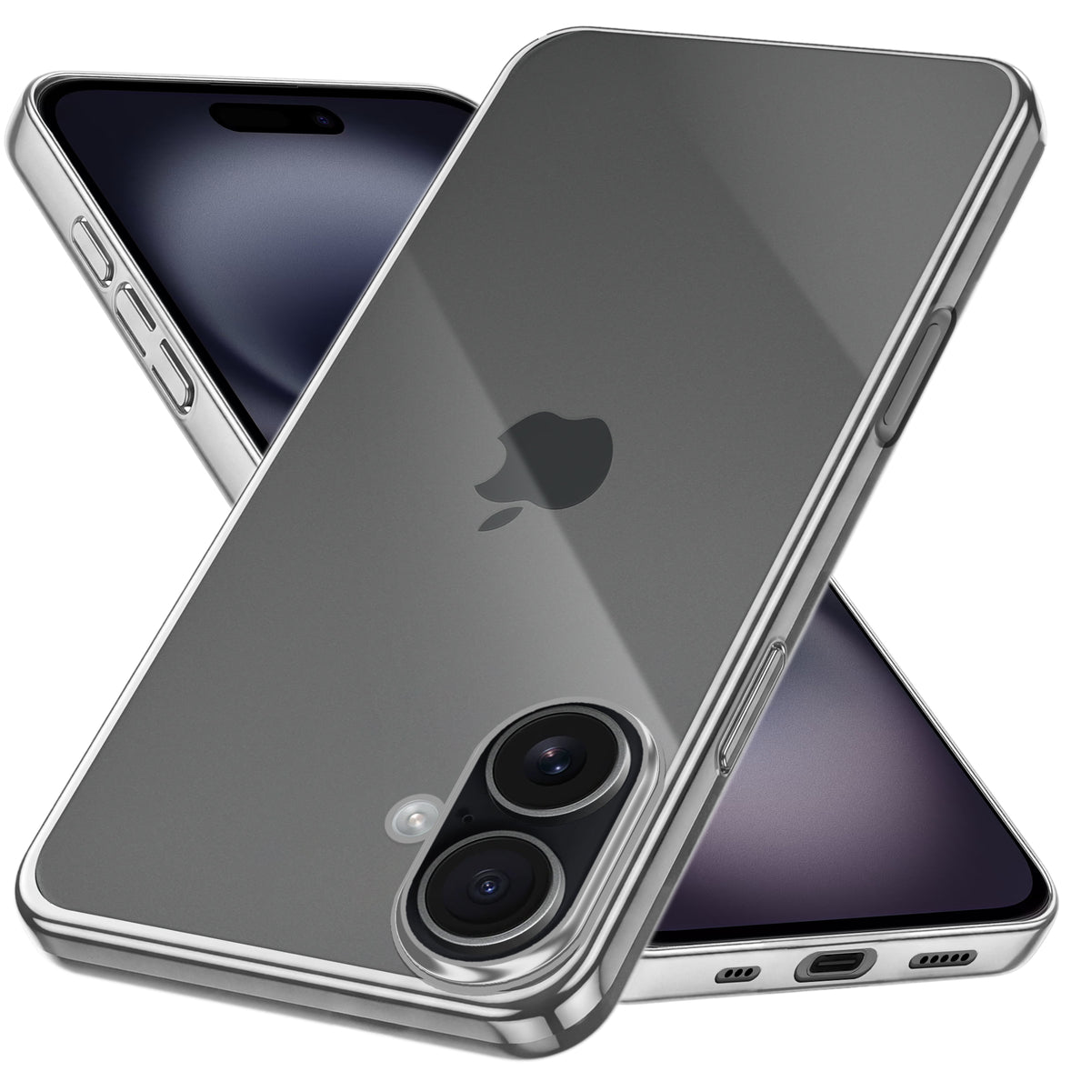 Shiny Edge Cuts Case for Apple iPhone 16