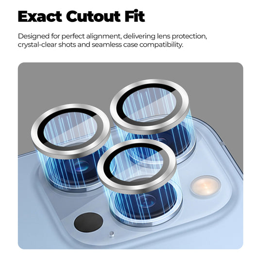 Camera Lens Protector For Apple iPhone 13 Pro Max, HD Clear Lens Guard
