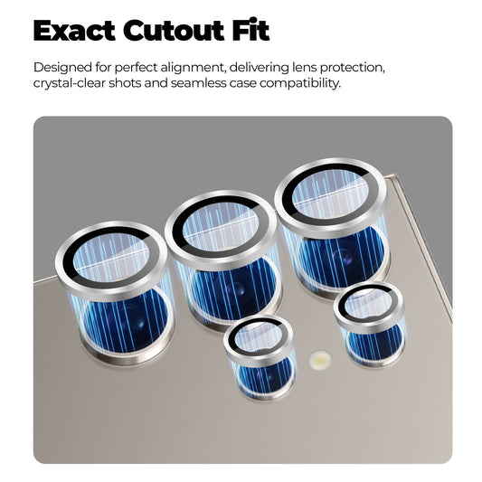 Camera Lens Protector For Samsung S24 Ultra 5G, HD Clear Lens Guard