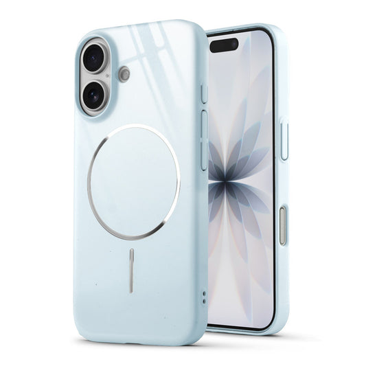 Smooth & Shiny Glossy Hard Back Cover Case For Apple iPhone 17 With Magsafe Support