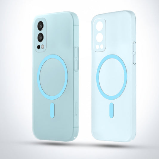 Sleek Frosted Matte Hard Back Cover With MagSafe Compatible Back Case for OnePlus Nord 2
