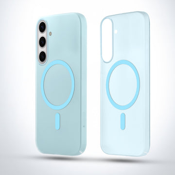 Frosted Slim Wireless Charging Support Case For Samsung S23 FE 5G