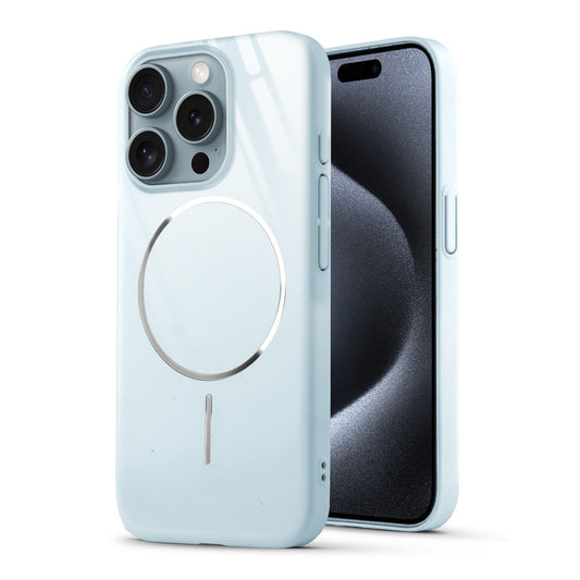 Apple iPhone 15 Pro Polished Titanium Hard Case