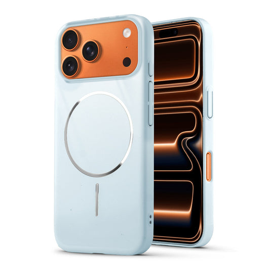 Apple iphone 17 Pro Max Polished Titanium Hard Case