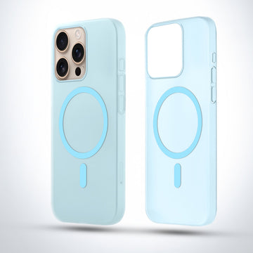 Frosted Slim Wireless Charging Support Case For Apple iPhone 16 Pro